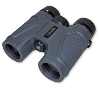 Carson 3D Series 8x32mm Binoculars Matte Black/Grey w/High Definition Optics and ED Glass