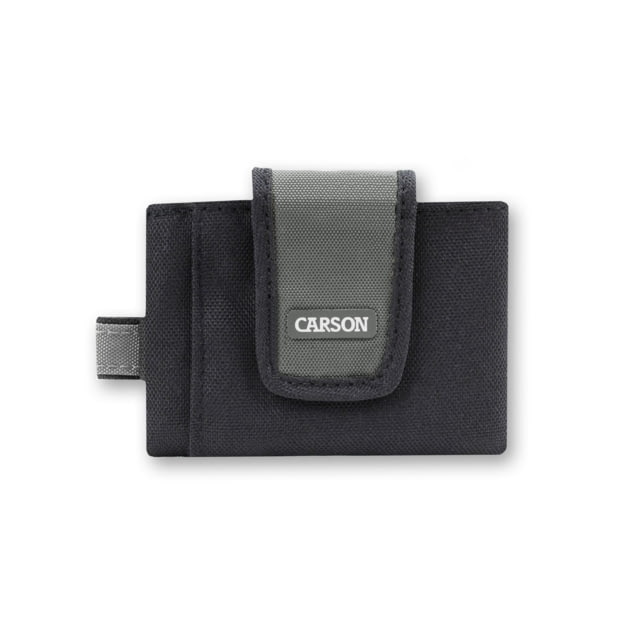 Carson Compact Travel Wallet Black/Grey