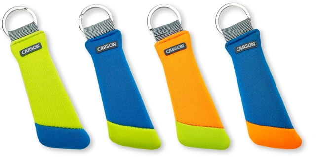 Carson Floating Keychain 6-Pack Assorted