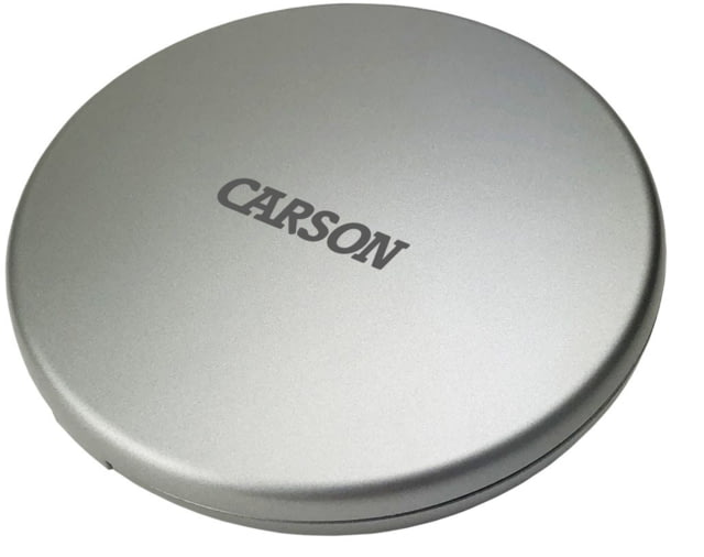 Carson Folding Compact Lighted Mirror Silver