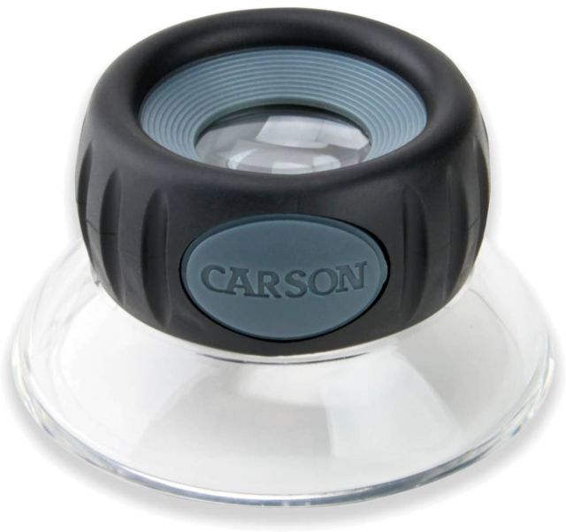 Carson LumiLoupe Plus 17.5x Focusing Stand Magnifier