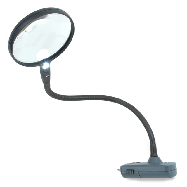 Carson MagniFlex LED Lighted Flexible Magnifier w/ Table Clamp and Power Adapter