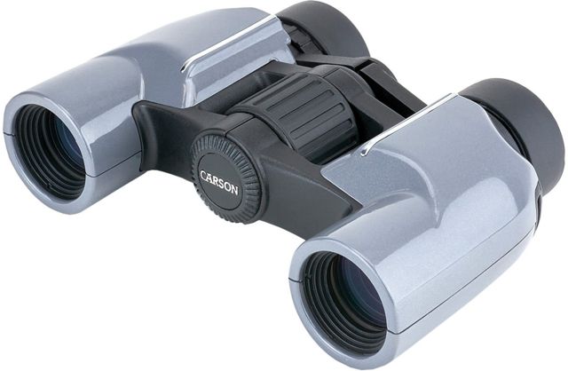 Carson MantaRay 8x24mm Porro Prism Binocular Glossy Grey
