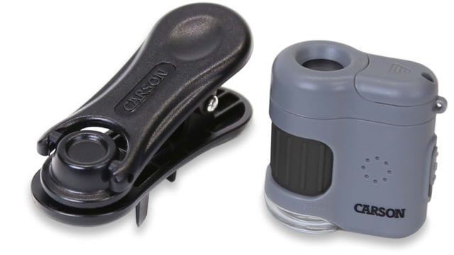Carson MicroMini HookUpz 20X Microscope Black/Grey