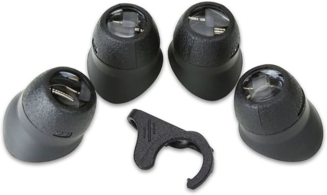 Carson Carson  MagniLoupe 4-Piece Eye Loupe Set 4.5x 6.5x 8x 13x Black/Grey