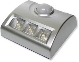 Carson Motion Sensor LED Light Silver