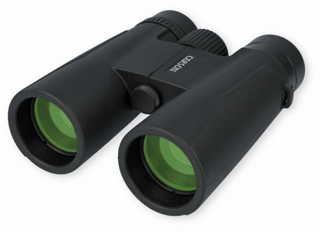 Carson Optical Makalu 10x42mm Power Lightweight and Portable Full Size Binoculars Black 5.9 in x 5.1 in x 2.3 in