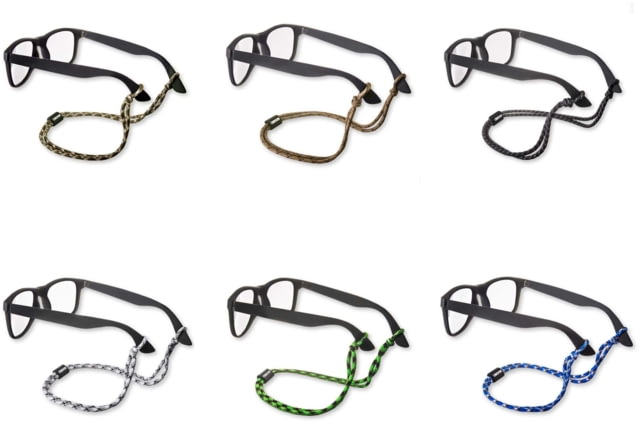 Carson Optical Paracord Eyewear Retainers Pack Assorted Colors