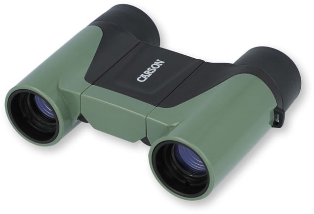 Carson Optical Wild Cat Series 7x18mm Binoculars Green 3.2 in x 4.4 in x 1.3 in