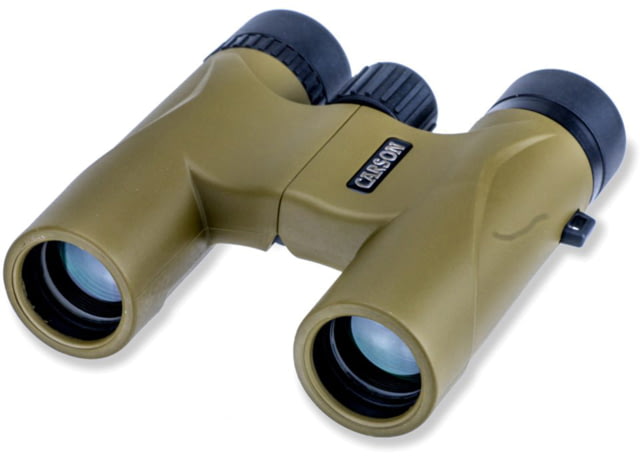 Carson Stinger 10x25mm Compact Binocular Matte Brass