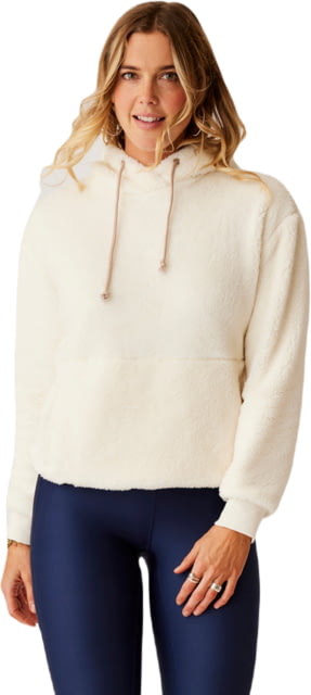 Carve Designs Brie Sherpa Hoodie - Women's Birch Extra Small
