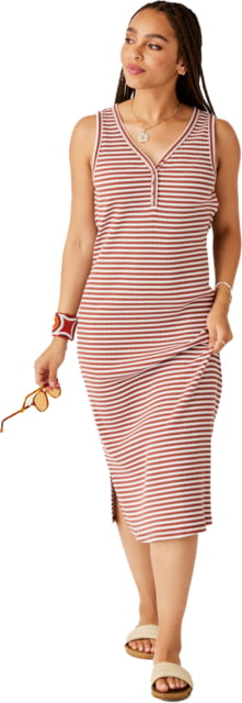 Carve Designs Carve Designs Elodie Rib Dress - Women's Penny Stripe Small