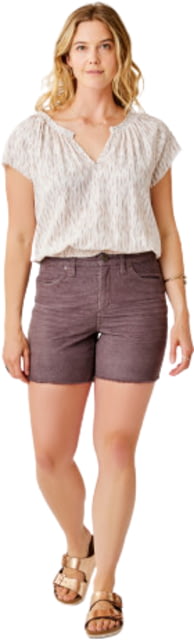 Carve Designs Carve Designs Oahu Hi Rise 6in Short - Women's Dark Fawn 4