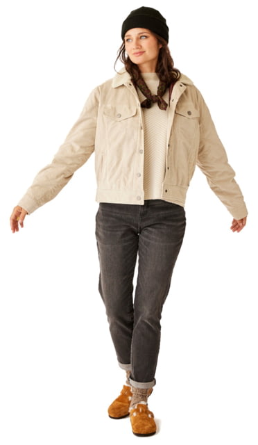 Carve Designs Rhea Buttercord Jacket - Women's Cement Small