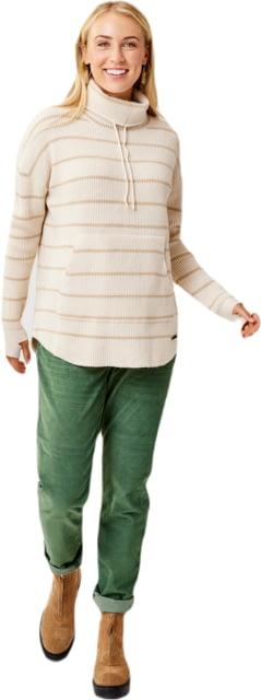 Carve Designs Rockvale Sweater - Women's Birch Mini Stripe Large
