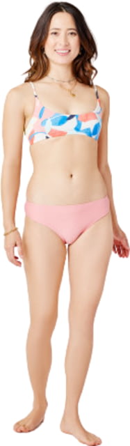 Carve Designs St. Barth Bikini Bottom - Women's Grapefruit Texture Small