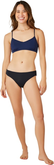 Carve Designs St. Barth Reversible Bottom -Womens Black/Navy Extra Small