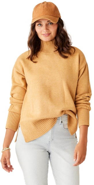 Carve Designs Woodward Sweater - Women's Camel Heather Medium