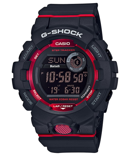 Casio G-Shock  Digital Watch - Men's Black/Red