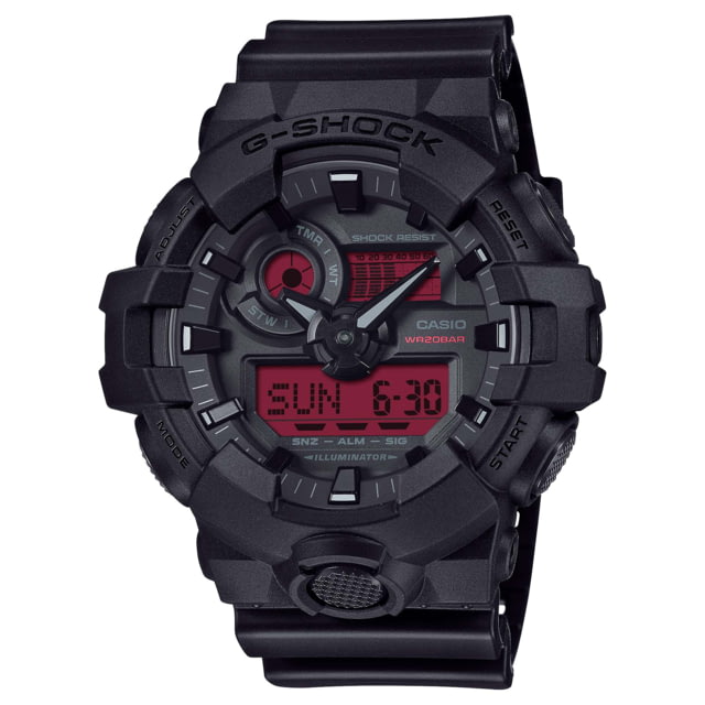Casio Casio G-Shock Men's Analog-Digital Watch 57 mm Case Diameter Resin Black Resin