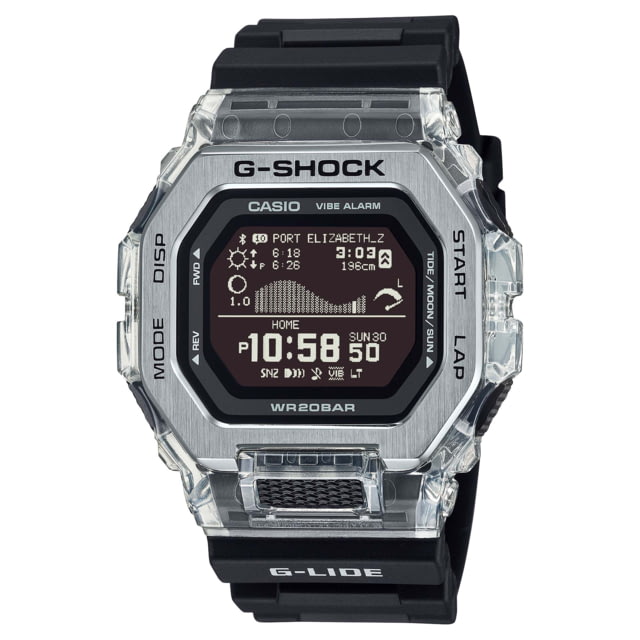 Casio Casio G-Shock Men's Digital G-Glide w/Bluetooth Connect 51 mm Case Diameter Stainless Steel Black Bio-based Resin