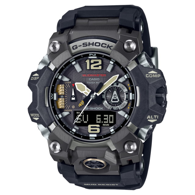 Casio G-Shock Mudmaster Triple-Sensor Solar Watch - Men's Black