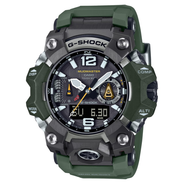 Casio G-Shock Mudmaster Triple-Sensor Solar Watch - Men's Green