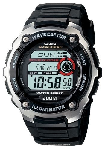 Casio Outdoor Atomic Time Digital Black