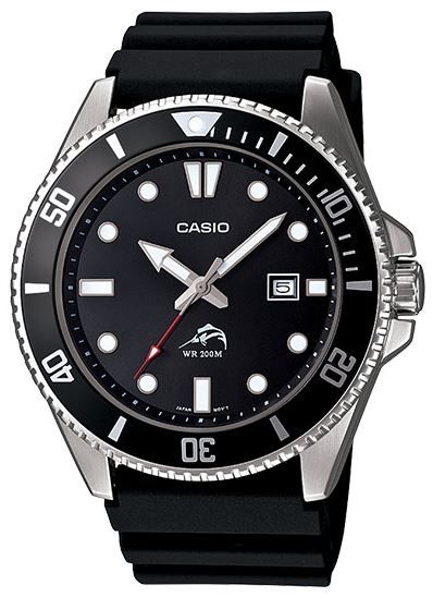 Casio Outdoor Casio Mens Dive Watch Black