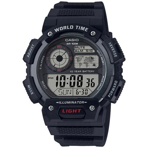 Casio Outdoor Classic Sport Digital Watch w/100M Water Resistant LED light