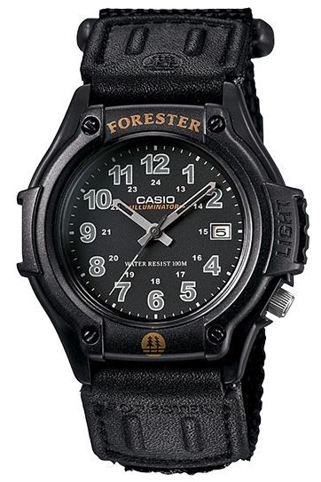 Casio Outdoor Forester Black Dial Mens Watch Black