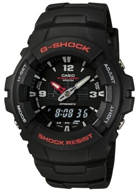 Casio Outdoor G-Shock Classic Watch Featuring Shock Resistance 200m Water ResistantMagnetic Resistant Black