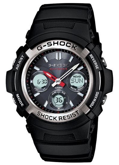 Casio Outdoor G-Shock Mens Analog & Digital Watch Black