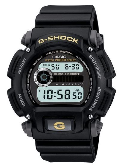Casio Outdoor G-Shock Mens Outdoor Shock Resistant Watch Black/Gold
