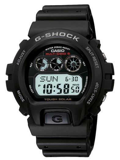 Casio Outdoor G-Shock Outdoor Watch With Solar Atomic Timekeeping System Black