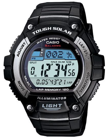 Casio Outdoor Sport Digital-Atomic Time Black