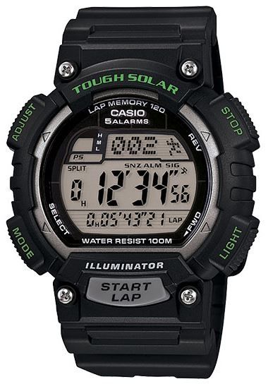 Casio Outdoor Casio Outdoor Tough Solar Mens Running Watch Black