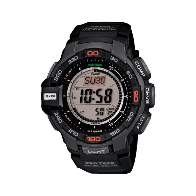 Casio ProTrek Tough Solar Triple Sensor Watch Black small