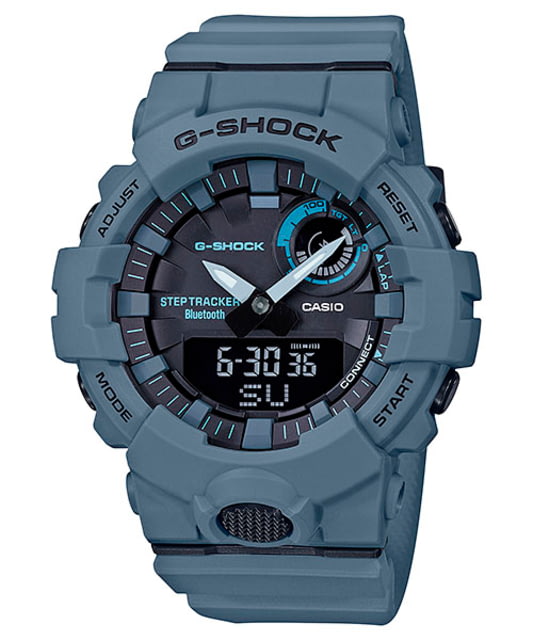 Casio Tactical G-Shock Move Analog-Digital Power Trainer Watch Slate Blue One Size
