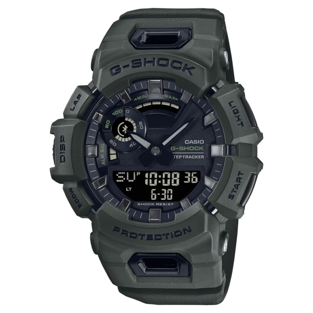 Casio Tactical G-Shock Move Analog-Digital Step-Tracker Watch Green One Size