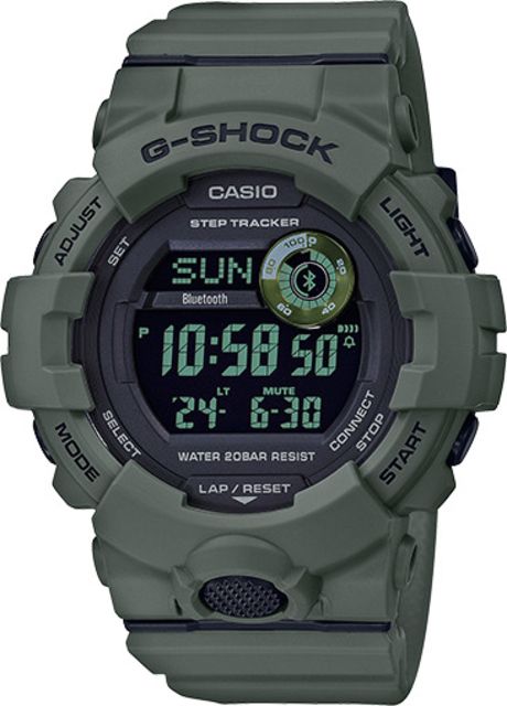 Casio Tactical G-Shock Power Trainer Watch Green
