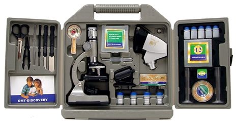 Cassini 67pc Microscope Kit Silver