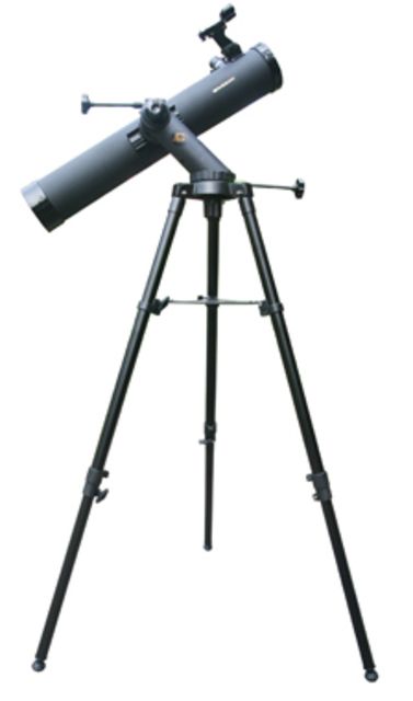Galileo Tracker 800mm x 80mm Reflector Telescope w/Solar Filter Cap + Smart Phone Adapter Black NSN N