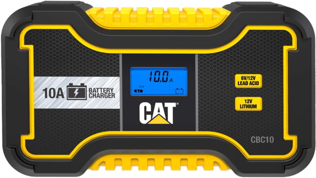 CAT 10 Amp Professional Battery Charger Yellow/Black
