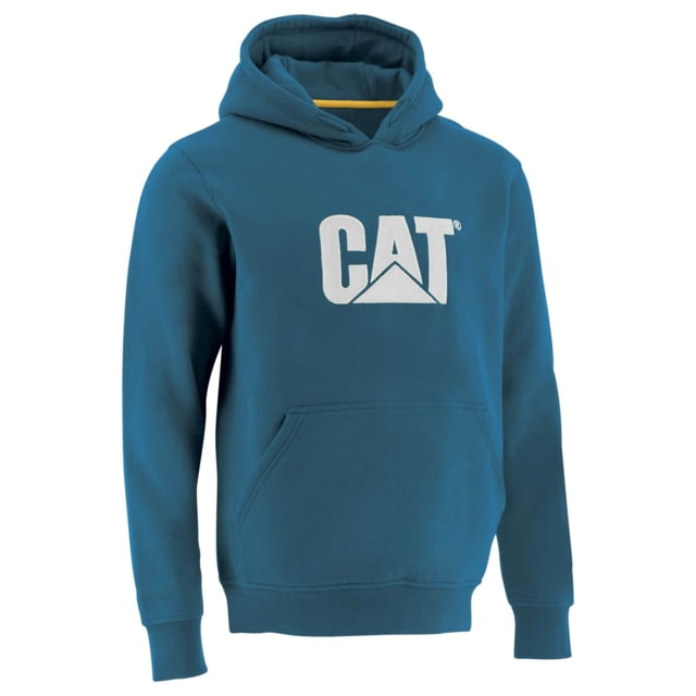 Caterpillar Trademark Hooded Sweatshirt - Mens Memphis Blue Large