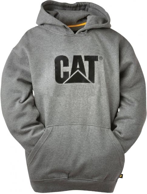 Caterpillar Trademark Hooded Sweatshirt Dark Heather Grey 2XL