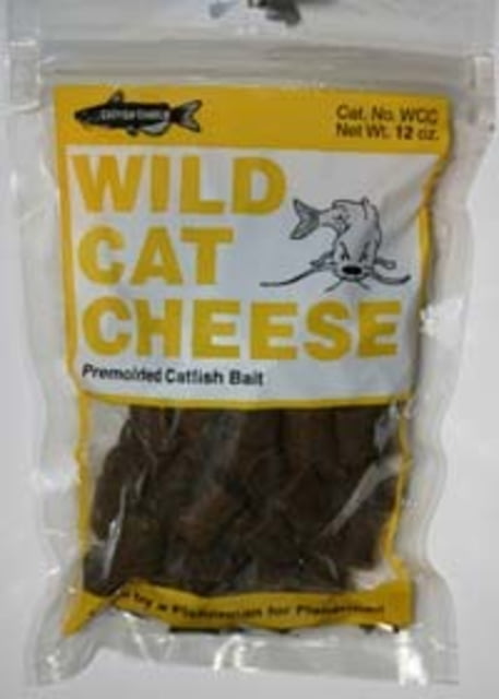 Catfish Charlie Bait Wildcat Dough Balls Cheese Prepared Baits 12 oz