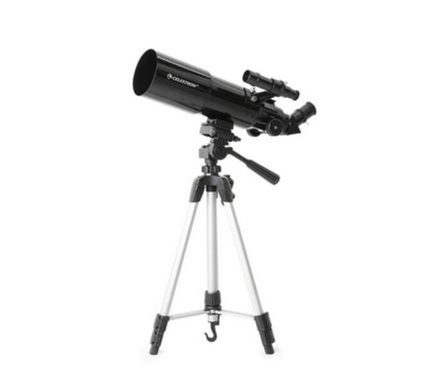 Celestron Travel Portable Scope 80 f/5 With Backpack Black