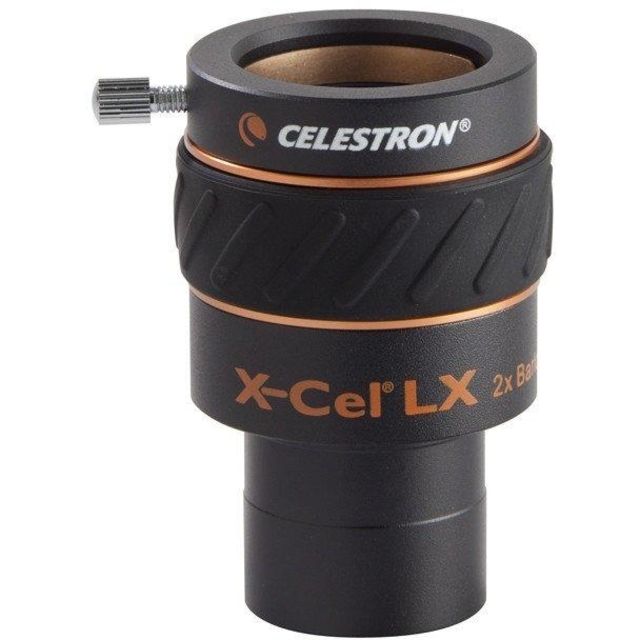 Celestron X-CEL 2x Barlow Lens Telescope Eyepiece