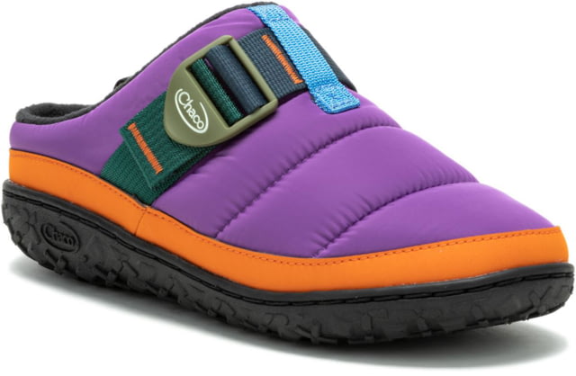 Chaco Ramble Puff Clog Shoes - Womens Retro Purple 10.5